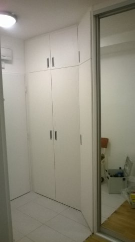 vestavěná skříň bílá